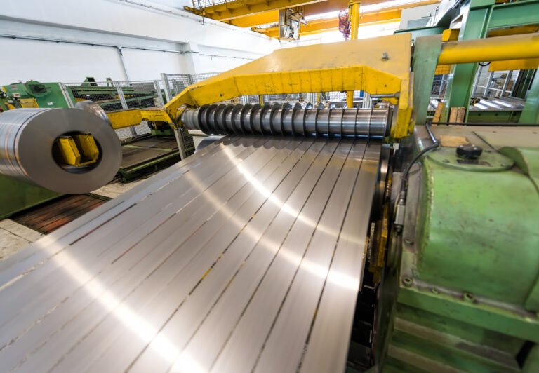 Erikco World Home Page 9 Machine for cutting steel coils.